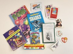 Vtg 1990s Mixed Ephemera Paper Junk Journal Millennial Nickelodeon Scholastic