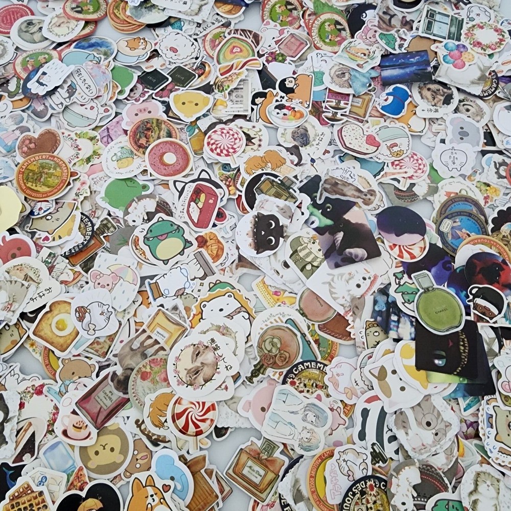 200PCS Cute Kawaii Stickers – Assorted – Grab Bag – Scrapbooking – Planner