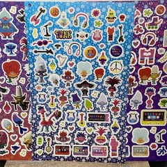 Trolls World Tour 3 Regular Sticker Sheets CHECK ALL PHOTOS FOR THE CONDITION