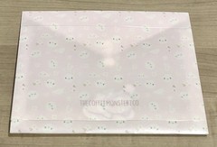 NEW TheCoffeeMonsterzCo Pastel Pink Gusset Sticker Envelope TCMC B6