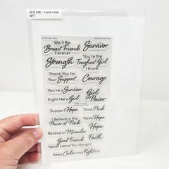 MY FAVORITE THINGS – CLEAR ACRYLIC STAMP – HAVE HOPE