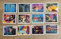 Lot of 12 1995 Diamond Mattel Street Sharks Sticker Cards Rare VTG Collection