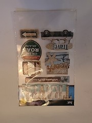 Travel Stickers Lot of 3 Packs Jolee’s 3-D Beach/Pool Vacation Puffy Sharks Jot