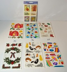Lot ALL Mrs Grossmans Stickers New (118) Horses Christmas Animals Vehicles Farm