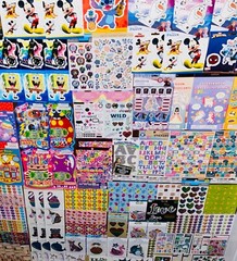 289+ Stickers, Mxd Themes Birthday Mickey Mouse Zoo Animals Holiday Seasonal