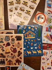 Sticker Lot Sandylion Mrs Grossmans assorted brands and themes Some Vintage