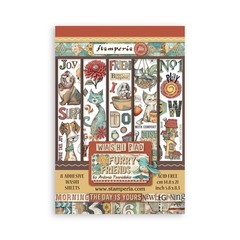 Stamperia Furry Friends – A5 Washi Pad, SBW25