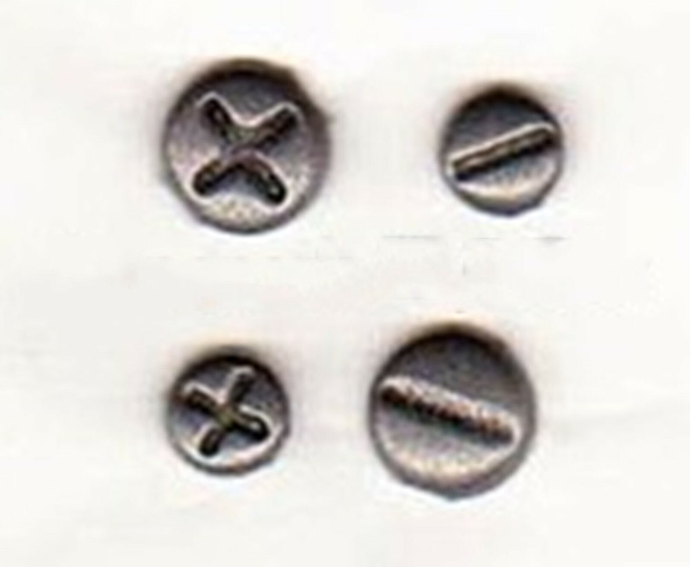 SCREW TOP BRADS Philip Flathead Handyman Construction Scrapbooking Card Making