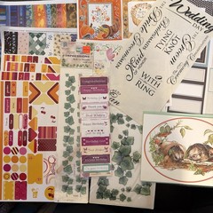 Huge Scrapbooking Craft Bulk Lot Stickers, Paper, Transfers & More
