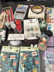 Huge Mixed Scrapbooking Craft Supply Lot K&Co Embellishments Shrink Film NOS