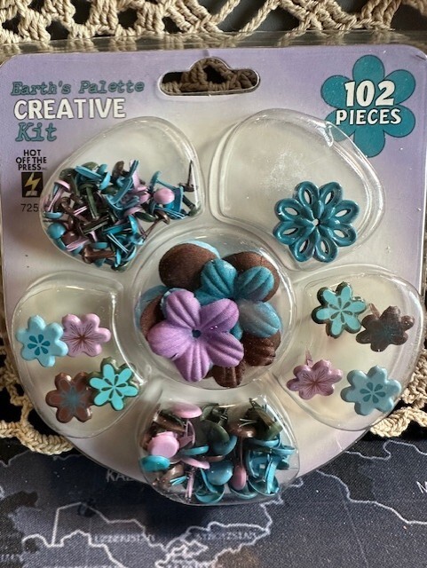 Earth’s Palette Creative Embellishment Hot Off The Press 102 Pieces HOTP 7258 TX