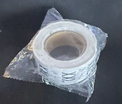 white circle xxl sticker roll – A0093