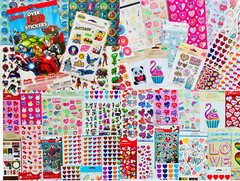 Sticker Lot Teachers GIRLY STUFF All Themes, JoJo, Hallmark, Kid Squad 909+