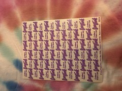Vintage Lisa Frank S213 Sticker Sheet Kittens Hearts