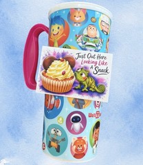 Disney Snack Pack BUNDLE 7 Stickers FREE SHIPPING 3×3 Waterproof Vinyl