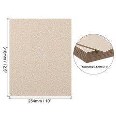 Patikil 12.5X10X0.1 Chipboard Sheets 20Pcs 100Pt Thick Book Board Binders Board