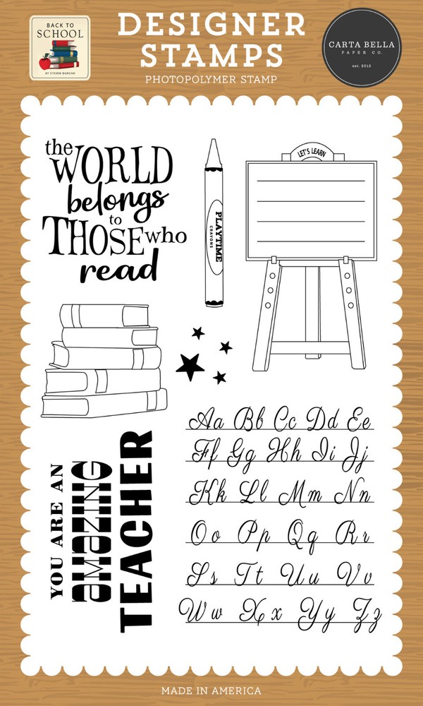 ECHO PARK Designer Die Set ACRYLIC STAMPS – EASEL STAMP