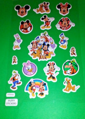 Disney Mickey Mouse Puffy Sticker Sheet Scrapbooking