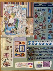 Lot of International Travel Paper, Stickers! NRN, Special Moments, Etc