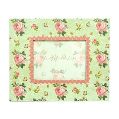 MICHEL & COMPANY Paper Photo Frame (Green x Rose)