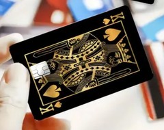 Skull King Credit/Debit Card Cover Skin Sticker