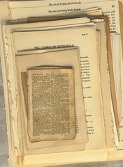 100 Vintage Aged Ephemera Book Pages Lot Mix Variety Collage Craft Junk Journal