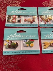 LOT OF 4 JOLEE’S SMALL EMBELLISHMENTS CHRISTMAS THANKSGIVING – Free Shipping