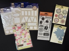 60+ Packs Scrapbooking Art Crafts Stickers Stamps Tags Embellishments & More NEW