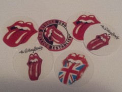 Pre Cut One Inch ROCK BAND Images! Free Shipping in US