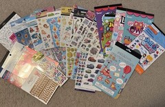 Huge Lot Of 5,000+ Stickers Mixed Lot Of Brands, Themes, Crafts, Animals, Disney