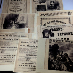 Lot of 20 Vintage Reproductions Papier Advertisement Craft Collages Scrapbooking