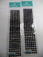 2×188 packs Jolee’s Boutique Embellishment Black Thick Borders Gemstone Sticker