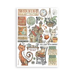 Stamperia Furry Friends – A5 Washi Pad, SBW25