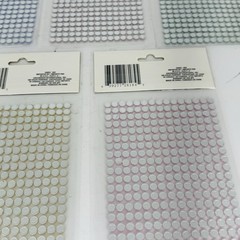 JOT Do It Yourself Projects Gemstone Stickers Multicolor Bling 315 ct/pkg x5