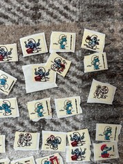 Vintage Rare Smurf Sticker LOT 1980s-1990’s Scrapbook
