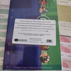 Creative Memories Photo Mat, Journaling, Stickers with Expressions & Basics Book