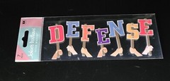 Jolee’s Boutique DEFENSE – Title Wave Scrapbooking Stickers – Football SPJT168