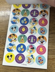 Lot Of Disney Pixar Stickers Winnie Mickey Dalmations Buzz Hallmark Sandylion