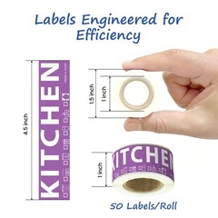 Home Moving Labels – 600 Color-Coded Stickers (50 Each for 12 Rooms) – Organize