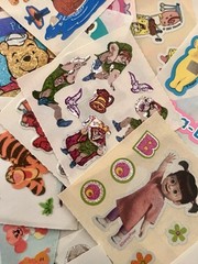 ♡10 Mods Sandylion Mix CHARACTER Grab Mystery Vintage Stickers Variety Random ♡