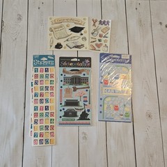 Large Scrapbook Sticker Lot 150+ Sheets Various Brands Jolees Stickopotomus….