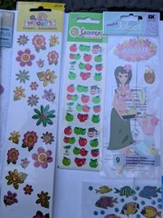 Sticker Lot Arts And Crafts Fish Beach Sports Flowers Hawaii Butterflies