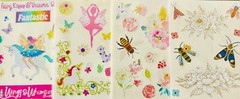199+ Stickers themed Birds Spring meadow plants insects sunshine rainbow bloom
