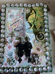 Junk Journal /scrapbook! 5 Vintage Junk Journal Ephemera. 5 Cards W/ Envelopes.