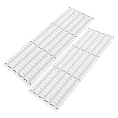 20Pcs Stick on Measuring Tape Multi Color Flexible PVC Adhesive Ruler for Crafts