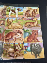 LOT OF 7 Full Sheets VTG Animals Birds Dogs EAS Die Cut Paper Scrap Germany