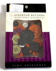 2 NEW Packs of Assorted HALLOWEEN BUTTONS Dress It Up & Daisy D’s CARDS & CRAFTS