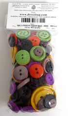 2 NEW Packs of Assorted HALLOWEEN BUTTONS Dress It Up & Daisy D’s CARDS & CRAFTS