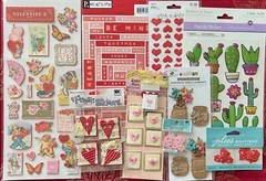 RARE VALENTINE LOVE LOT – JOLEE’S PEBBLES INC STICKO & PAPER STUDIO & MORE