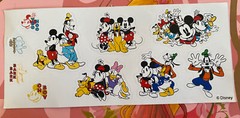 Vinyl Mickey And Friends Stickers Hyrdroflask Disney